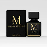 Maison Noblesse Malika kaufen Deutschland – 50 ml Extrait de Parfum mit intensiver Haltbarkeit und luxuriösem Duftcharakter. Fruchtige Madawi Duftalternative mit Pfirsich, Apfelblüte, Ananasblüte, Rose und Moschus.