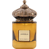 Jameela Eau de Parfum Flakon Nahaufnahme luxuriöses Parfum 100ml
Matin Martin Jameela Duftkomposition exotisch fruchtig floral süß