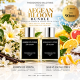 Theodoros Kalotinis Greek Summer Bundle – Aegean Salt & Citrus + Jasmine of Athens