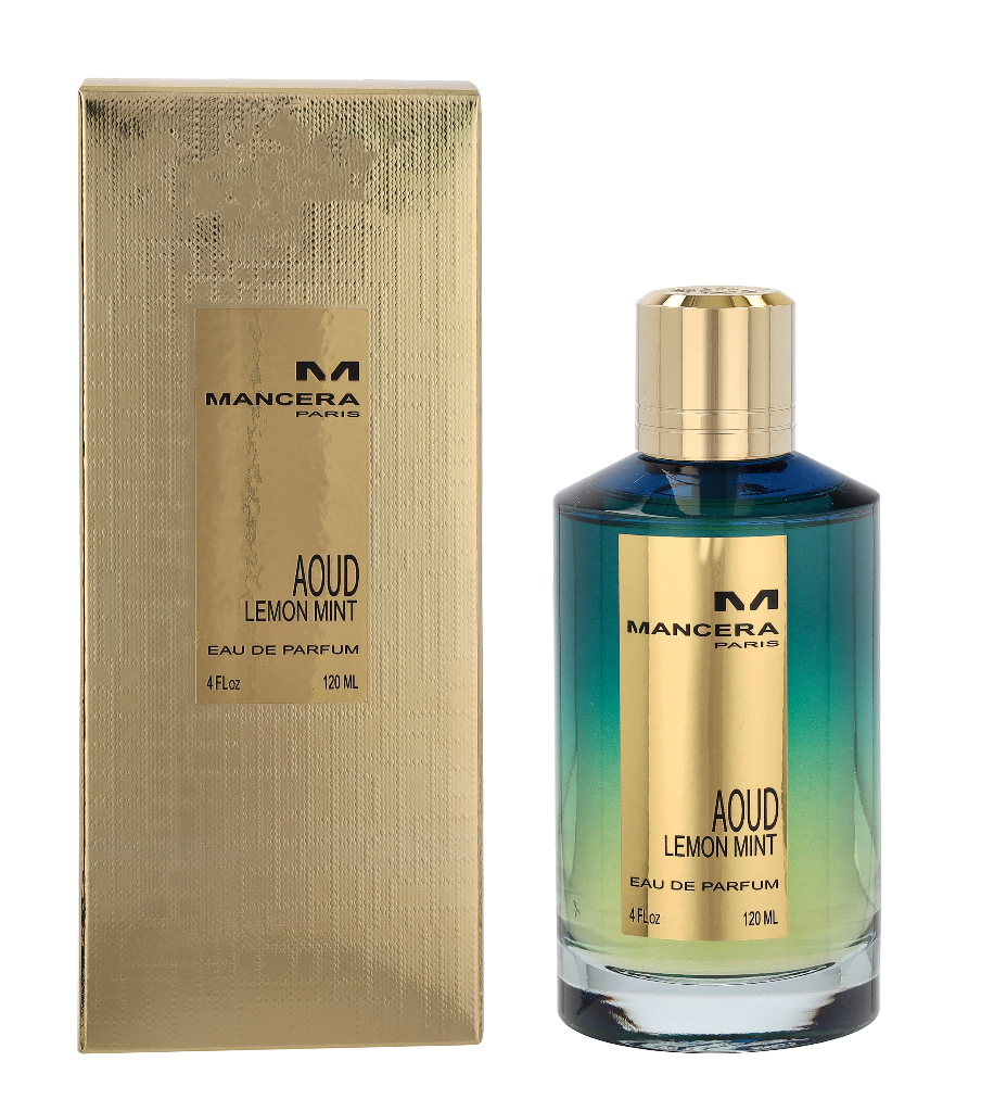 Mancera Aoud Lemon Mint 120ml Eau de Parfum holzig süßer Zitrusduft mit Vanille