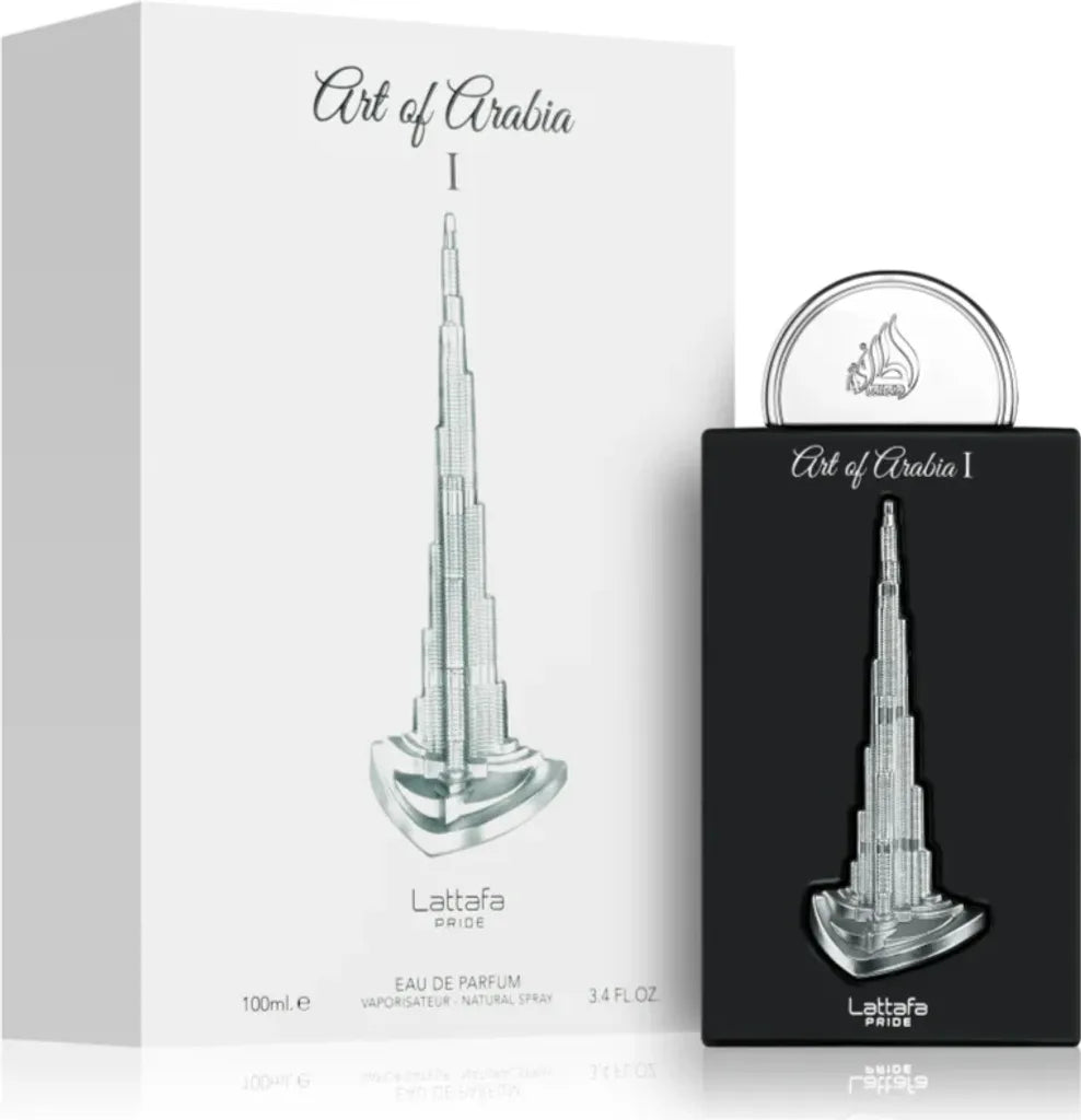 Lattafa Pride Art of Arabia I – luxuriöser Unisexduft mit Ingwer, Lavendel und Zimt

Orientalischer Duft Lattafa Pride Art of Arabia I – würzig, warm und elegant, 100 ml

Lattafa Pride Art of Arabia I 100 ml – Eau de Parfum mit Minze, schwarzem Tee und Weihrauch

Lattafa Pride Art of Arabia I Duft – frisch, orientalisch und edel, Unisex Eau de Parfum

Art of Arabia I von Lattafa – würzig-orientalischer Duft mit Ambroxan und Zimt

Lattafa Pride Art of Arabia I – intensiver Duft mit Minze, Ingwer und Lavendel