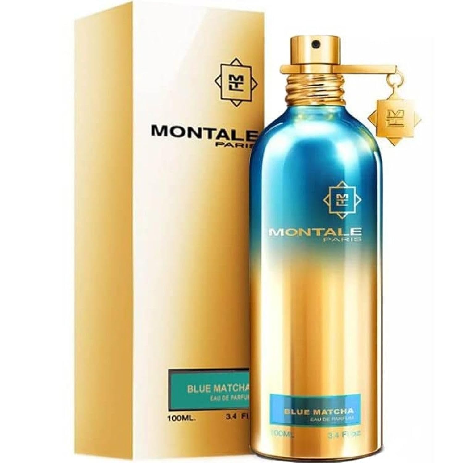 Montale Blue Matcha 100ml Eau de Parfum grüner würziger Duft mit Leder und Patchouli