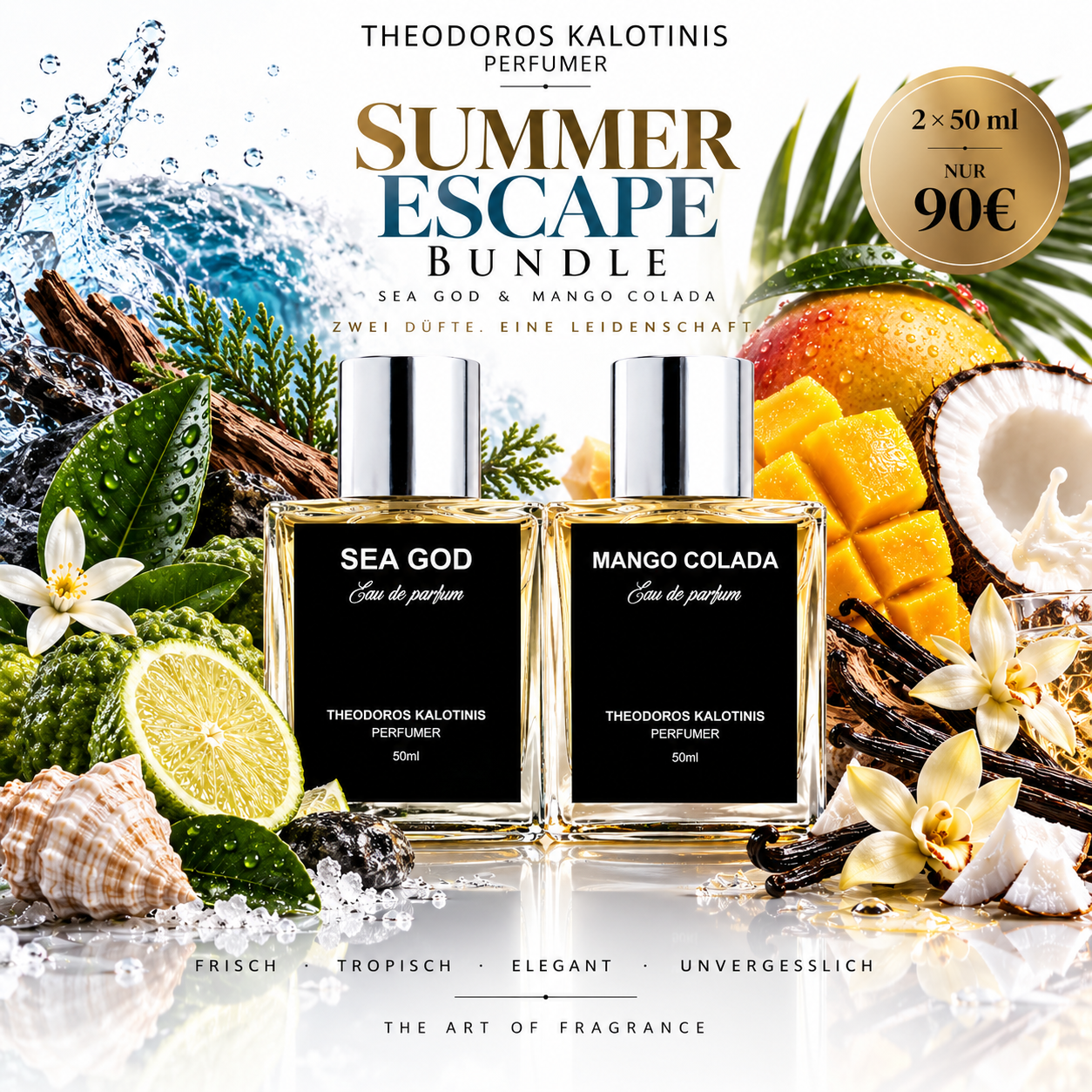 Theodoros Kalotinis  Bundle Mango Colada + Sea God
