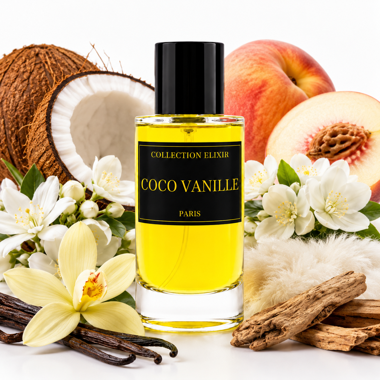 Coco Vanille cremiger Duft kaufen

Coco Vanille fruchtig süßes Parfum kaufen

Coco Vanille mit weißem Pfirsich kaufen

Coco Vanille mit Madagaskar Vanille kaufen

Coco Vanille mit weißem Moschus kaufen