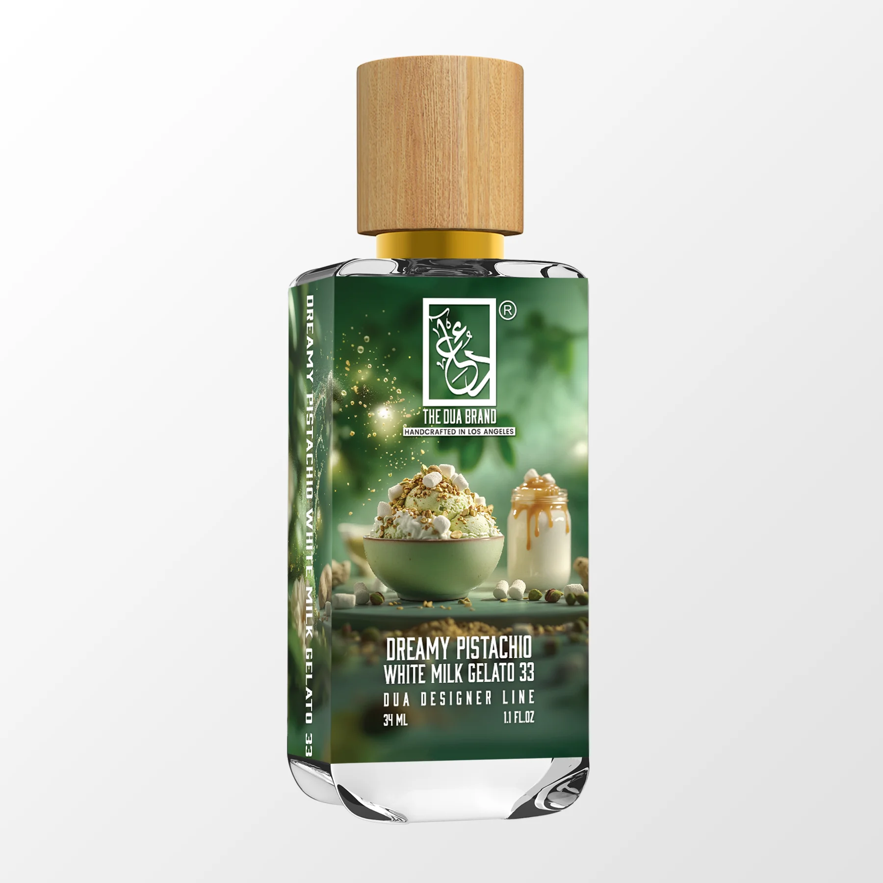 The Dua Brand Träumiges Pistazien-Weiße-Milch-Gelato 33 Flakon – 30 ml Eau de Parfum – süß, cremig, gourmandig und langanhaltend