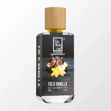 The Dua Brand Fig & Vanilla wird auf die Haut gesprüht – cremiger Feigen-Vanille Duft als Extrait de Parfum mit starker Haltbarkeit