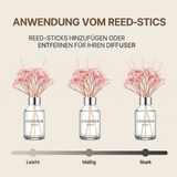 Anleitung um die stärke des raumduftes anzupassen