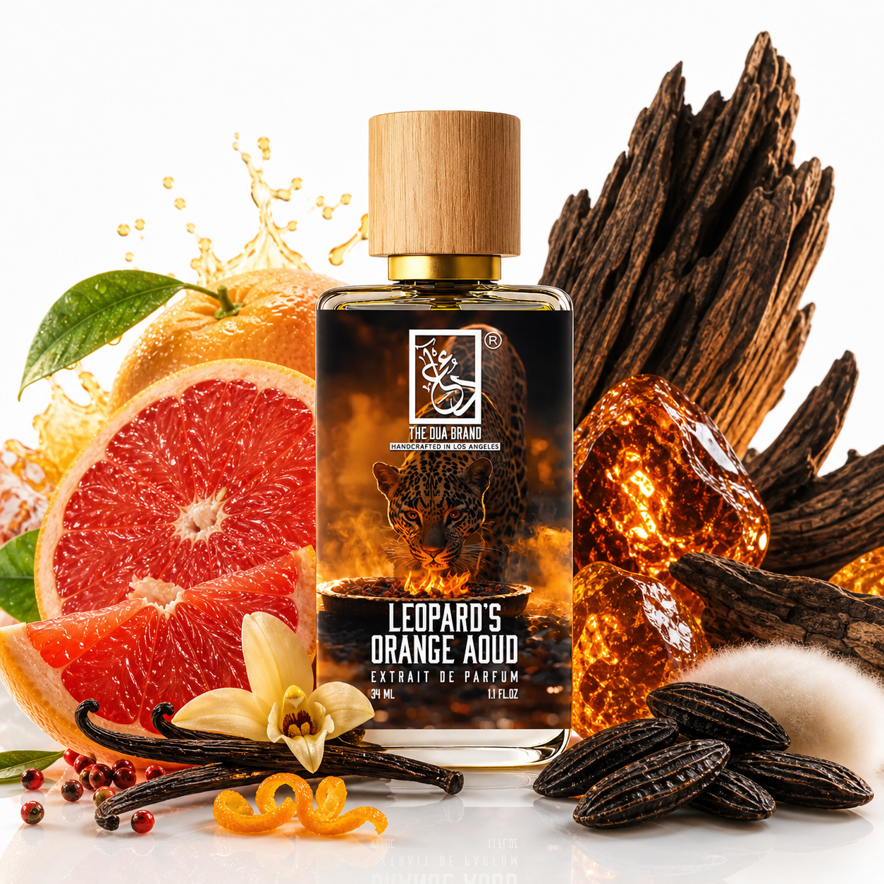 Hybride: Tygar von Bvlgari und Oud Orange Intense von Fragrance Du Bois.

Bvlgari Tygar ist ein hervorragender Duft für den Sommer, und seine Verwendung in vielen unserer Hybriden beweist, wie beliebt er für eine Kreation ist. In Bezug auf Orangenparfüms gibt es einen, der mit exotischem Adlerholz in der Basis das reichhaltigste Fruchtbouquet hervorbringt.