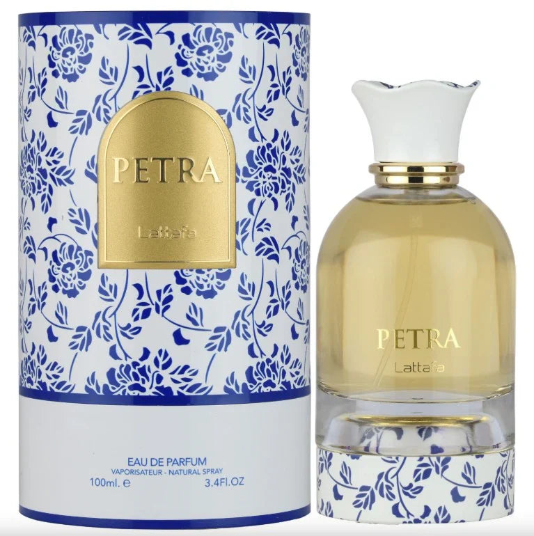 Lattafa Petra 100 ml – luxuriöser Damenduft mit Praline, Moschus und Vanille

Eau de Parfum Lattafa Petra – süß, cremig, floral, perfekt für den Abend

Lattafa Petra Duft – orientalisch-gourmandiger Duft für Frauen mit Pflaume und Kokosnuss