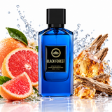 Al Ambra Black Forest Extrait de Parfum 50 ml vereint frische Grapefruit, Ambroxan und edle Holznoten. Jetzt für 88 € bei Leon Absolute entdecken.