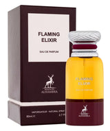 Flaming Elixir Maison Al Hambra – intensiver Duft mit Nagarmotha Orpur® und Weihrauch

Maison Al Hambra Flaming Elixir Eau de Parfum – fruchtig-rauchiger Nischenduft

Maison Al Hambra Flaming Elixir Flakon – warmer Duft mit balsamischer Tiefe