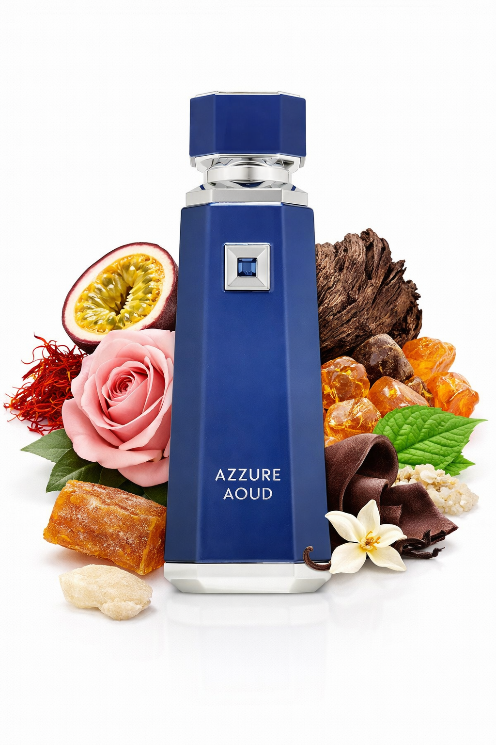 French Avenue Azzure Aoud Parfum Flakon 100ml
French Avenue Azzure Aoud Eau de Parfum Flasche frontal
French Avenue Azzure Aoud Parfum Glasflakon weißer Hintergrund
French Avenue Azzure Aoud Nischenparfum Verpackung