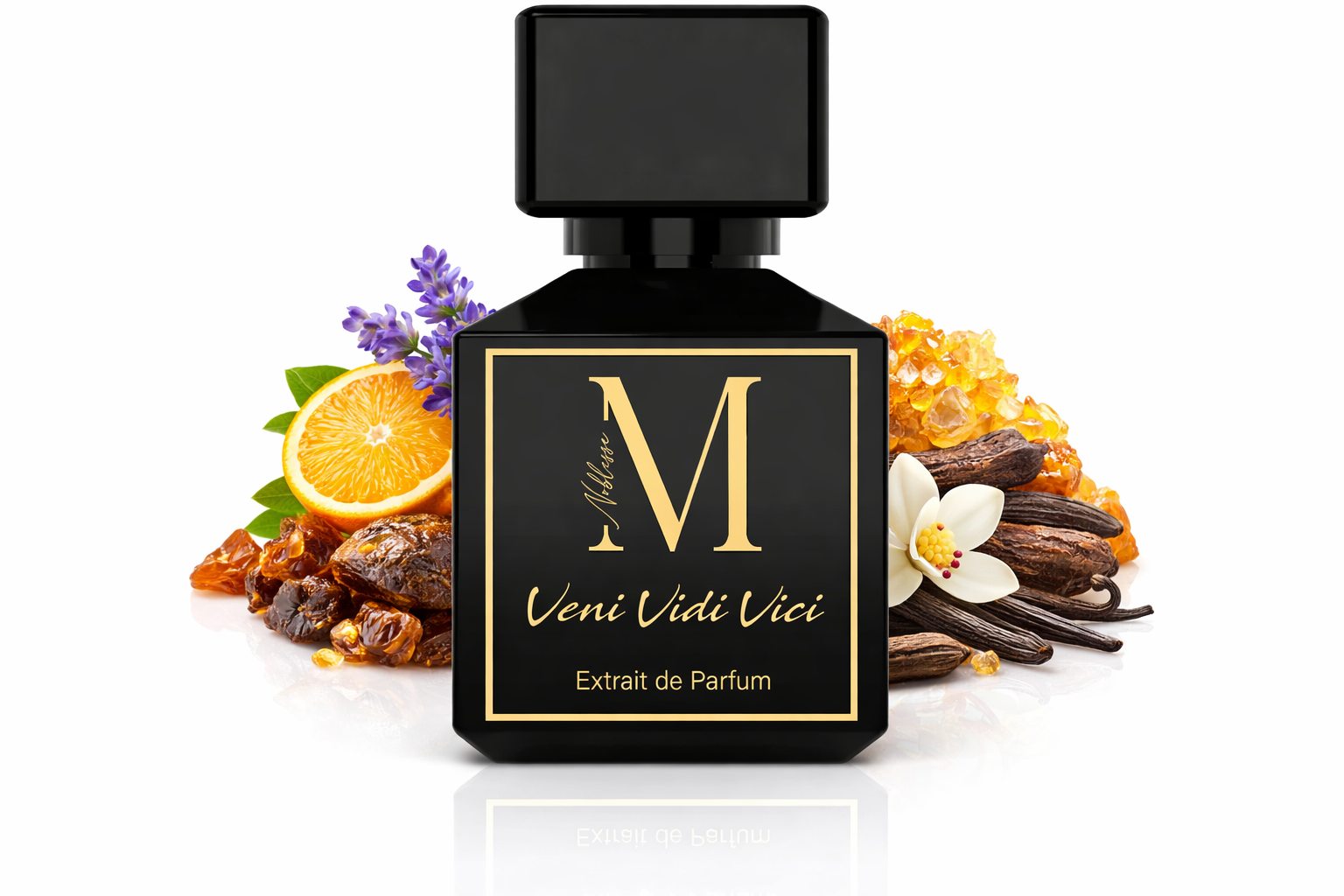 Maison Noblesse Veni Vidi Vici Parfum 50ml Extrait warm süßer Duft
Maison Noblesse Veni Vidi Vici Duftnoten Labdanum Orange Lavendel Vanille
Maison Noblesse Veni Vidi Vici Parfum unisex warm süß eleganter Duft
Maison Noblesse Veni Vidi Vici Extrait de Parfum Produktbild clean Hintergrund
Maison Noblesse Veni Vidi Vici Flakon Nahaufnahme Glas Premium Duft