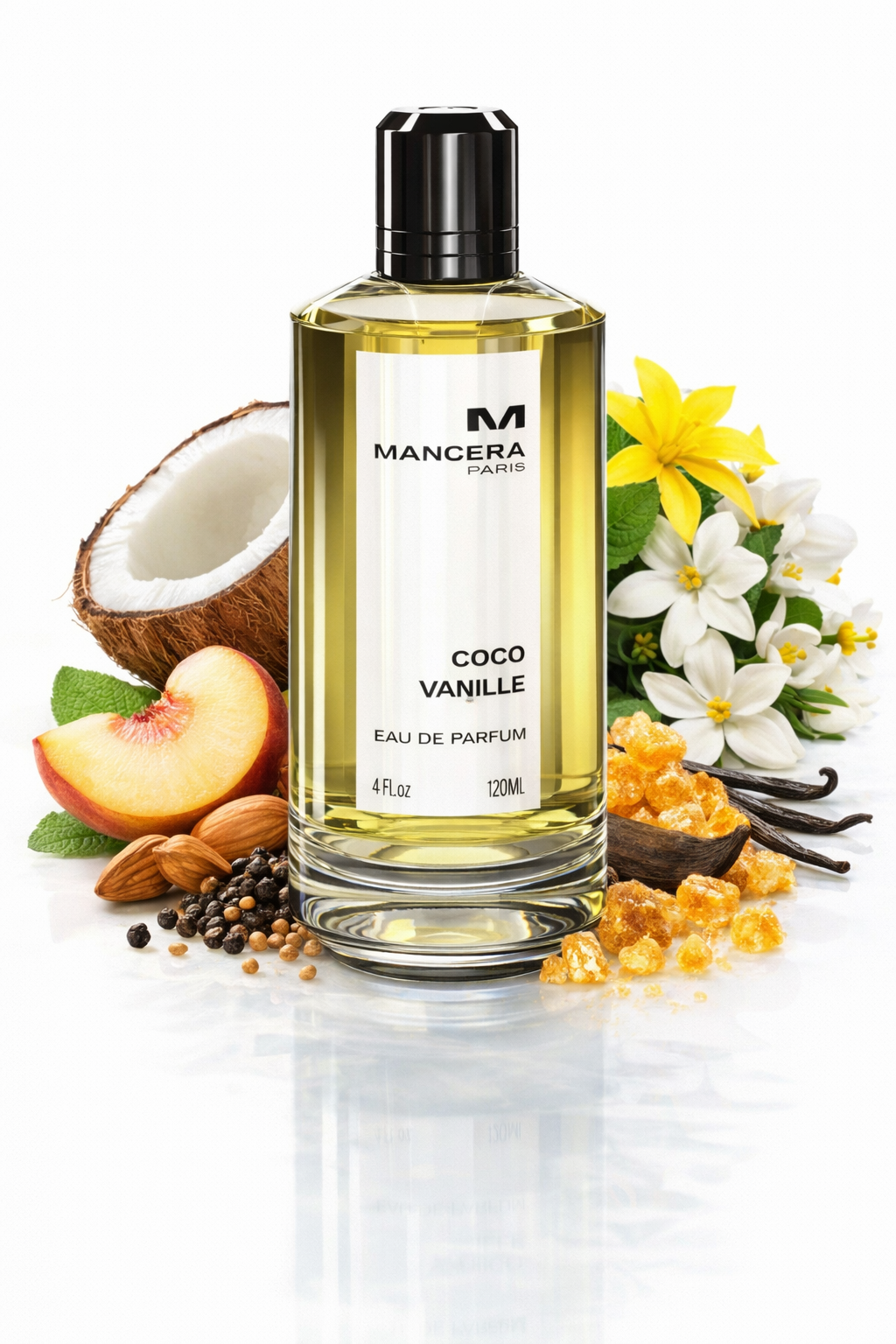 Mancera Coco Vanille Parfum 120ml exotischer Kokos Vanille Duft cremig und sinnlich