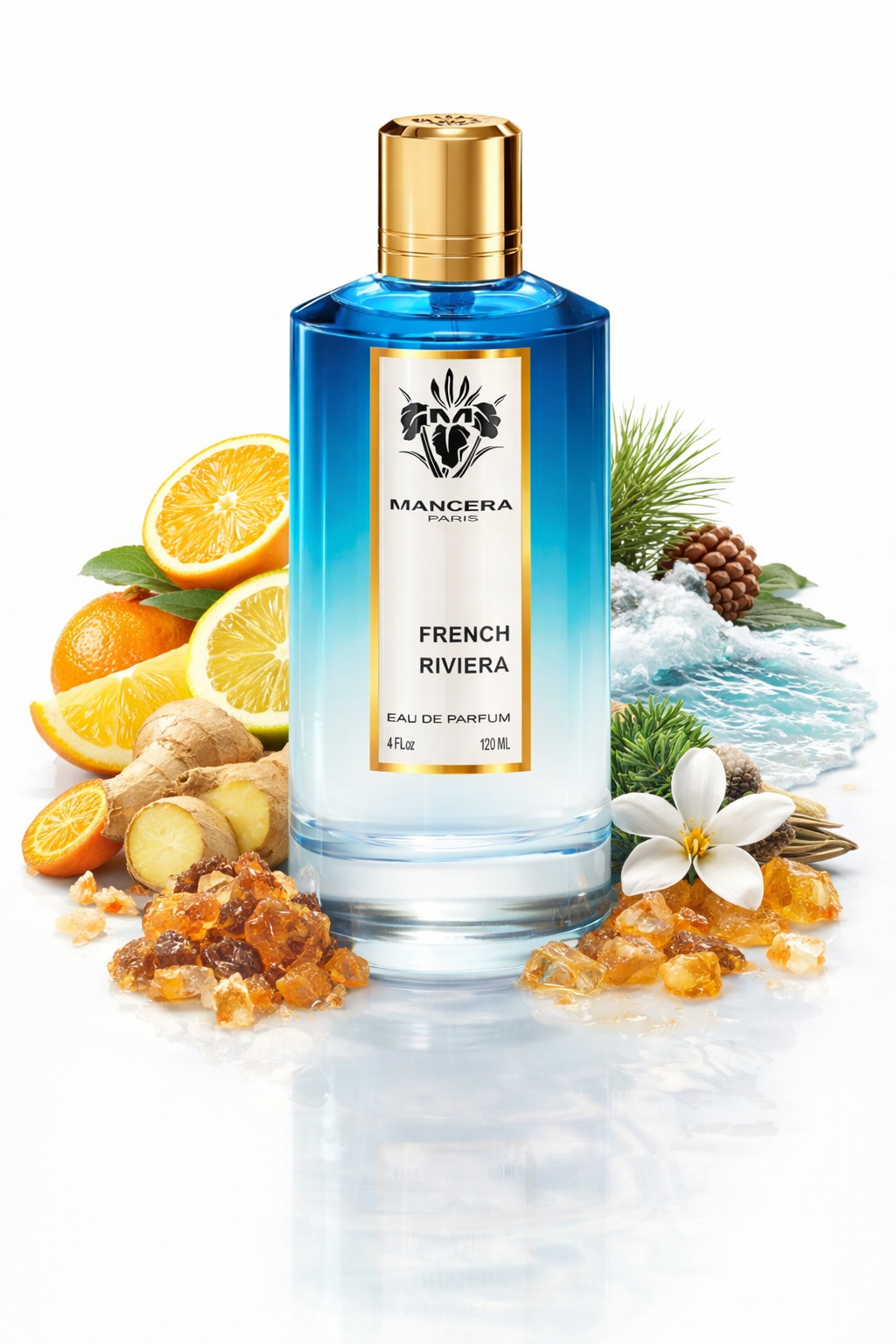 Mancera French Riviera Parfum 120ml frischer Sommerduft aquatisch zitrisch cremig