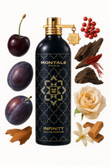 Montale Infinity Parfum – luxuriöser Abendduft für Damen und Herren

Montale Infinity Eau de Parfum – fruchtig-würziger Oud-Duft mit Amber

Montale Infinity Nischenduft – süß-warmer Duft mit Moschus und Tonkabo