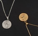 Goldene Kompasskette aus Edelstahl für Damen und Herren
Silberne Kompasskette mit Edelstahl-Anhänger im Kompass-Design
Schwarze Kompasskette aus Edelstahl mit robustem Karabinerverschluss
Elegante Kompasskette aus Edelstahl in Gold, ideal als Geschenk
Hochwertige Kompasskette in Silber, modisches Accessoire für Abenteurer
Moderne schwarze Kompasskette aus Edelstahl für stilvolle Outfits