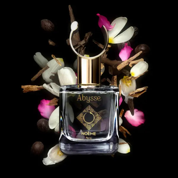 Duftnoten „Noéme Abysse 100 ml Eau de Parfum inklusive hochwertiger Verpackung – moderner, salziger, holziger Nischenduft aus Paris.“