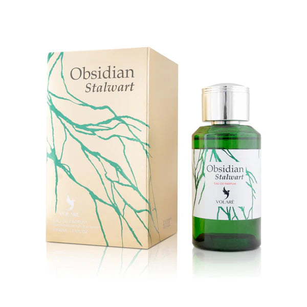 Volare Obsidian Stalwart Parfum – kraftvoller, raffinierter Duft mit Oud, Zedernholz und Tonka"

"Volare Obsidian Stalwart – orientalisch-würziger Duft mit Safran, Rose und Lederakkord"

"Volare Obsidian Stalwart Eau de Parfum – maskuliner Duft mit Oud-Holz, Patchouli und süßer Tonkabohne"
