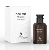 Volare Opulent Mirage Parfum – holziger Duft mit ledigem Charakter

Volare Opulent Mirage Eau de Parfum – intensiver Abendduft mit Oud

Volare Opulent Mirage Nischenduft – rauchig, warm und orientalisch

Volare Opulent Mirage Flakon – markanter Duft mit würziger Tiefe