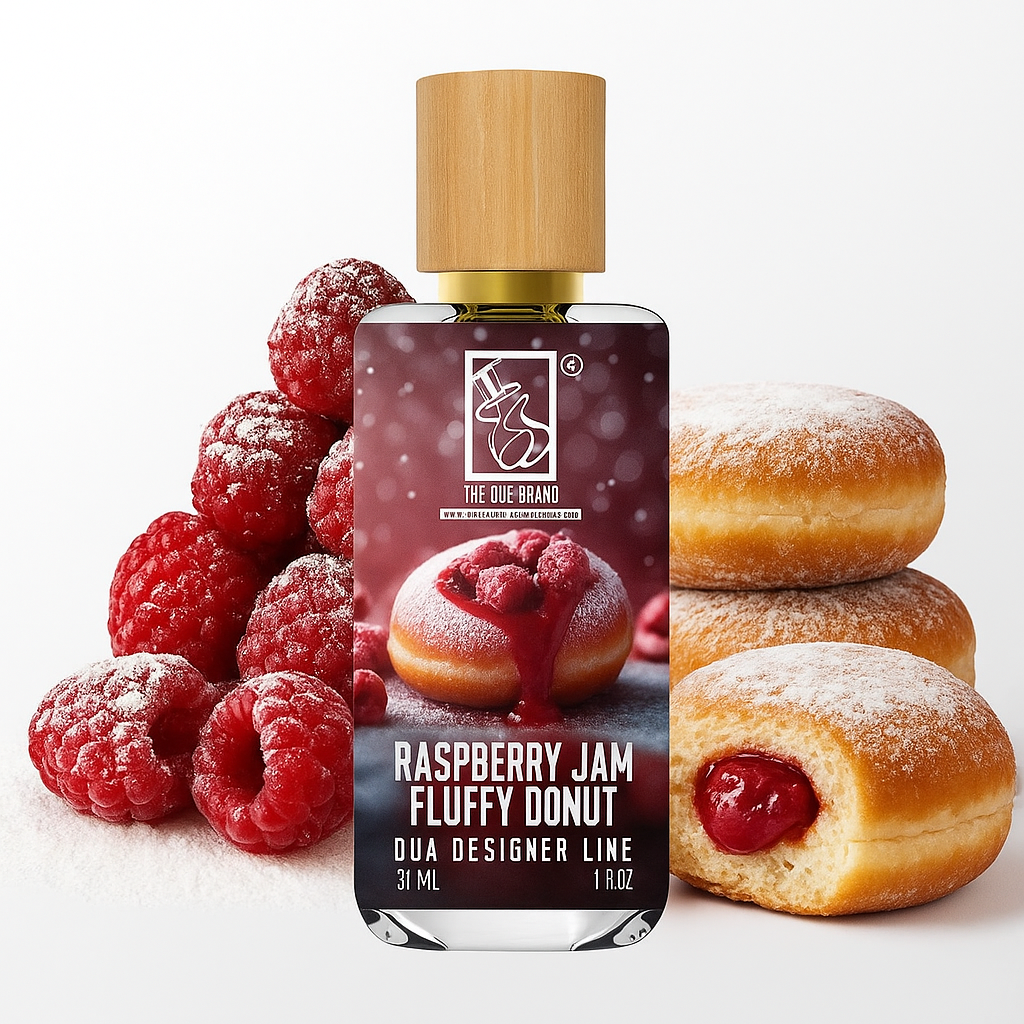 The Dua Brand Raspberry Jam Fluffy Donut Nischenparfum Gourmand

Raspberry Jam Fluffy Donut Duft nach Marmelade und Donut

The Dua Brand Raspberry Jam Fluffy Donut EDP 30 ml

Raspberry Jam Fluffy Donut fruchtig süßer Duft