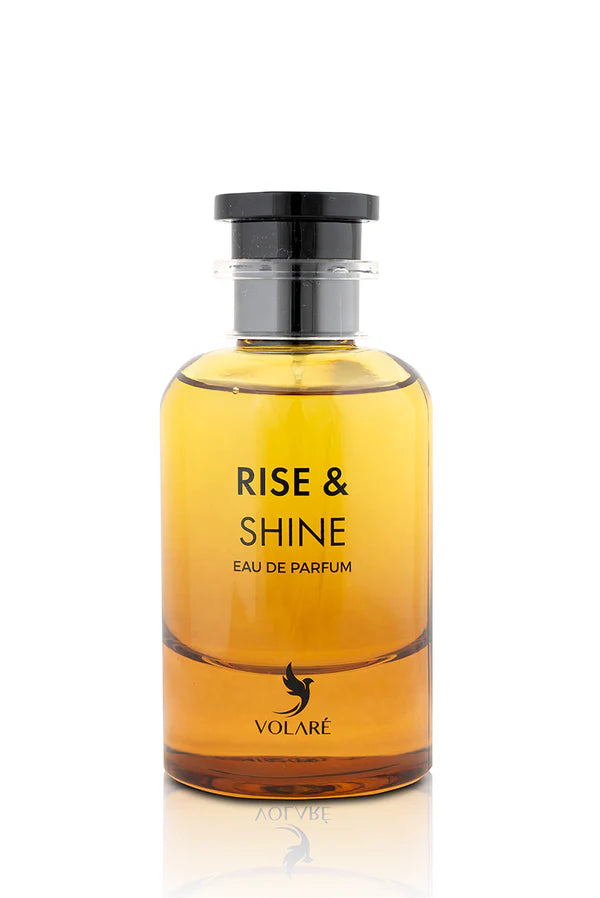 „Volare Rise & Shine Eau de Parfum 100 ml mit edler Verpackung – luxuriöses Parfum mit Bergamotte, Jasmin und Sandelholz. Hochwertiger Duft für anspruchsvolle Damen und Herren.“, Sun Long Dupe 