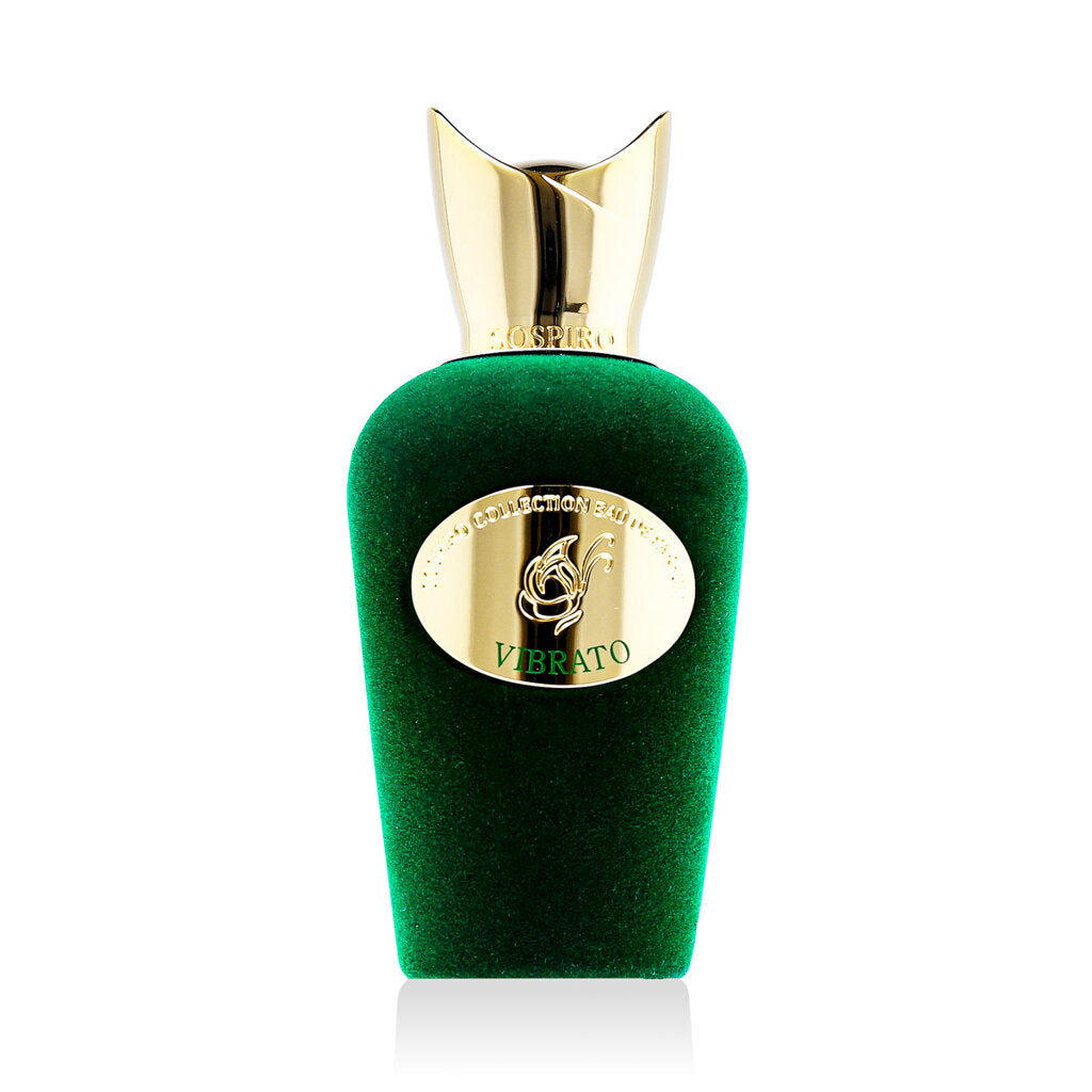 Sospiro Vibrato Duftbild mit Zitrusfrüchten, Blüten und edlen Holznoten

Sospiro Vibrato Luxusparfum – Kristall-Amber, Moschus und Vetiver vereint

Sospiro Vibrato Originalflakon – exklusiver Duft mit mediterranem Charakter

Sospiro Vibrato Eau de Parfum kaufen – frischer und eleganter Nischenduft