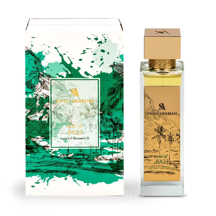 	4.	Exotisches Eau de Parfum – Swiss Arabian Spirit of Bali 100 ml
	5.	Swiss Arabian Spirit of Bali – Parfum-Inspiration aus dem Herzen Balis
 Verpackung und Flacon