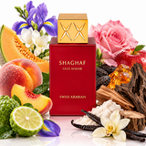 Shaghaf Oud Ahmar fruchtig süßer Duft kaufen
Swiss Arabian Shaghaf Oud Ahmar mit Vanille und Oud
Shaghaf Oud Ahmar Eau de Parfum 75 ml Leon Absolute
Swiss Arabian Shaghaf Oud Ahmar Unisex Parfum kaufen
Shaghaf Oud Ahmar mit Melone Pfirsich und Vanille