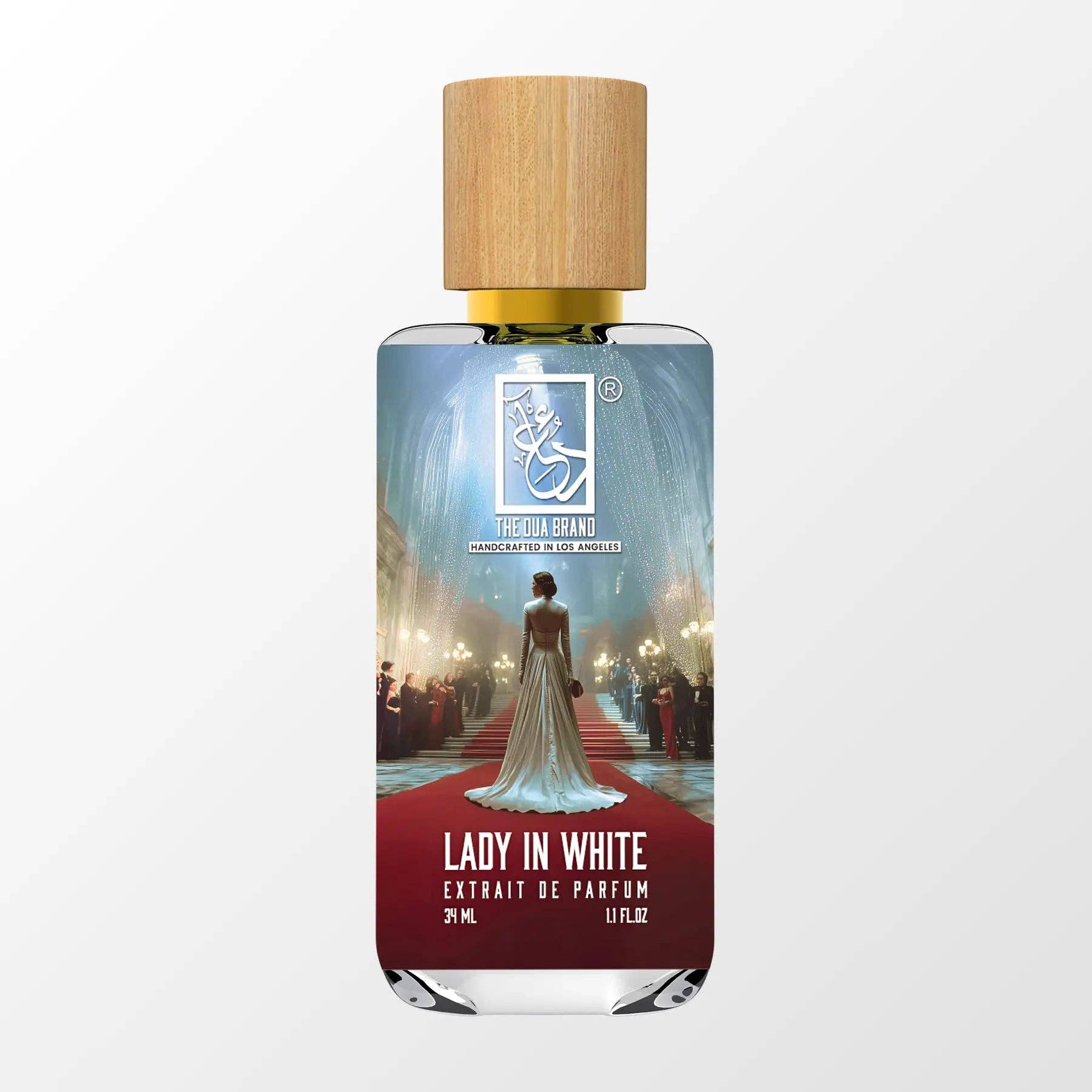 The Dua Brand Lady In White Parfum Flakon 34ml luxuriöser süß blumiger Duft mit cremiger Vanillebasis

The Dua Brand Lady In White Eau de Parfum 34ml Duftkomposition mit Kumquat Limette Iris Jasmin Vanille Moschus