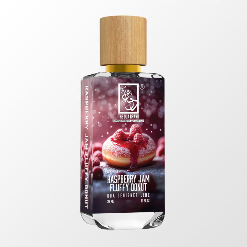 The Dua Brand Raspberry Jam Fluffy Donut Parfum Bäckerei Duft

Raspberry Jam Fluffy Donut Duftflakon hochwertige Designer Linie

The Dua Brand Raspberry Jam Fluffy Donut Parfum Detailaufnahme Flasche

Raspberry Jam Fluffy Donut fruchtiger Dessert Duft