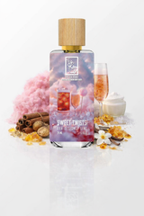 The Dua Brand Sweet Twists Parfum 34ml Gourmand Duft mit Zuckerwatte Champagner und Cola

The Dua Brand Sweet Twists Extrait de Parfum 34ml süßer Duft mit Milch Zimt und Amber

The Dua Brand Sweet Twists Parfum 34ml außergewöhnlicher Gourmand Duft mit Zuckerwatte und Moschus