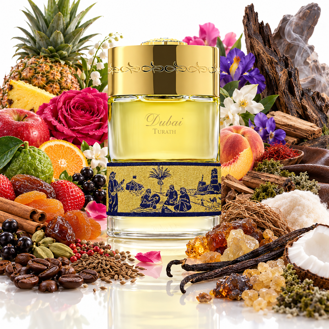The Spirit of Dubai Turath EDP – orientalisch-fruchtiges Parfum für Damen und Herren

Spirit of Dubai Turath 50 ml Eau de Parfum – intensiver Duft mit Oud, Leder, Amber und süßen Früchten

The Spirit of Dubai Turath – exklusives Nischenparfum mit fruchtigen, würzigen und holzigen Duftnoten