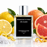 Theodoros Kalotinis Aegean Salt & Citrus mit Grapefruit und Zitrone

Aegean Salt & Citrus 50ml frischer Unisex Duft

Theodoros Kalotinis Aegean Salt & Citrus maritimer Duft kaufen

Aegean Salt & Citrus Parfum mit ägäischem Meersalz und Zitrusnoten

Theodoros Kalotinis Aegean Salt & Citrus Sommerduft