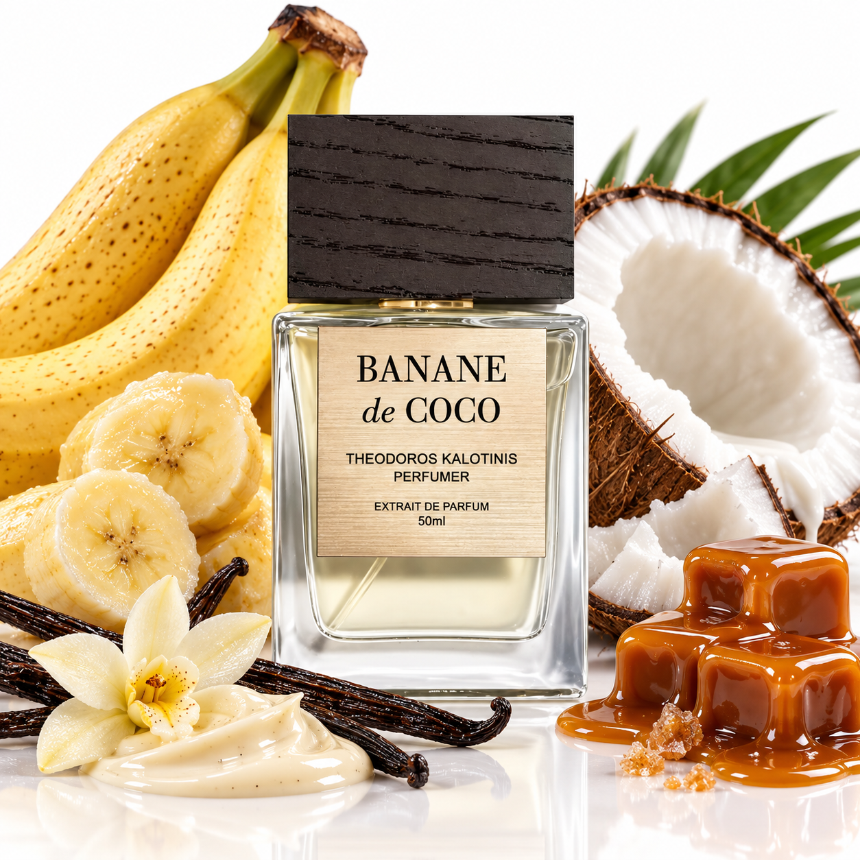 Banane de Coco Theodoros Kalotinis – tropischer Gourmand Duft
Theodoros Kalotinis Banane de Coco 50 ml Extrait Flakon
Banane de Coco Extrait de Parfum – süßer Banane Kokos Duft
Theodoros Kalotinis Banane de Coco – Vanille Karamell Gourmand Parfum
Banane de Coco 50 ml kaufen – Theodoros Kalotinis Extrait de Parfum
