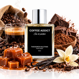 Theodoros Kalotinis Coffee Addict süßes cremiges Kaffee Parfum
Coffee Addict Kaffee Duft mit Karamell und Vanille online kaufen
Theodoros Kalotinis Coffee Addict Gourmand Parfum 50ml kaufen
Coffee Addict cremiger Kaffee Duft für Damen und Herren
Theodoros Kalotinis Coffee Addict Kaffee und Karamell Parfum