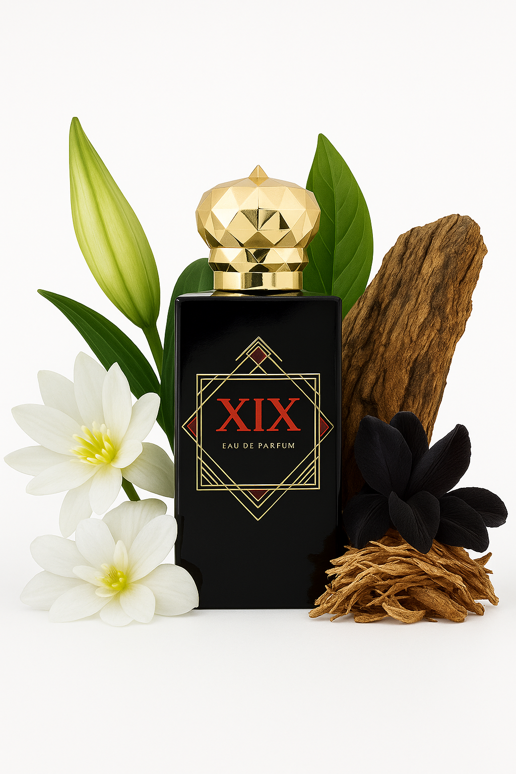 Secret Chant Parfum – frischer, klarer und eleganter Duft von Volare, perfekte Mischung aus Aldehyden, Tuberose und Cashmere-Moschus – 100ml

Volare XIX Secret Chant Produktfoto – moderner Duft mit floralem Herzen und warmer holziger Basis – weißer Hintergrund, 100ml Flakon