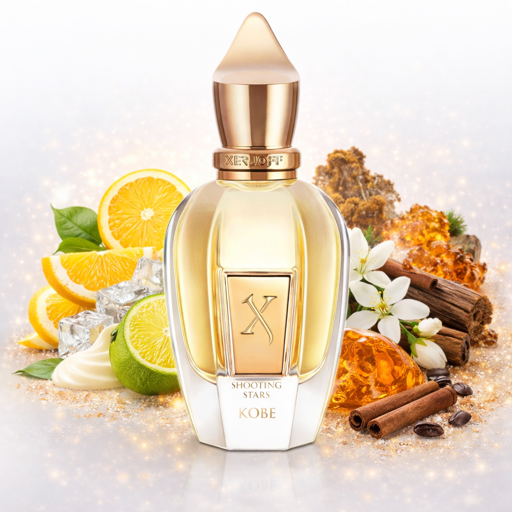 Xerjoff Kobe Nischenduft – zitrisch frisch blumig mit holziger Basis

Xerjoff Kobe Parfum 50 ml – eleganter Luxusduft mit Bergamotte und Orangenblüte

Xerjoff Kobe Eau de Parfum – mediterraner Zitrusduft mit Moschus und Tonkabohn