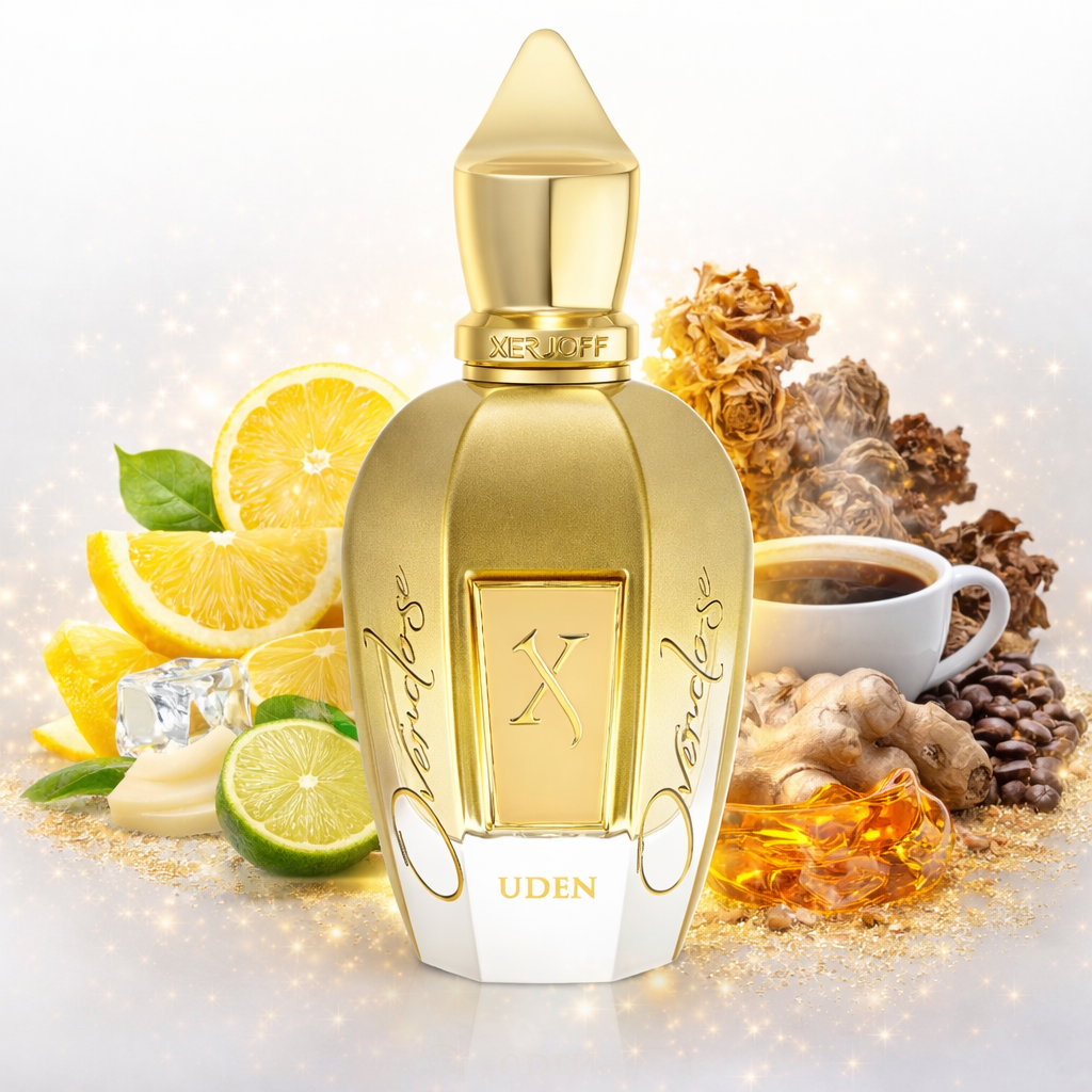 Xerjoff Uden Overdose Eau de Parfum – Zitrusfrische trifft Kaffee und Tabakblüte

Xerjoff Uden Overdose Luxusparfum – eleganter Duft mit Bergamotte, Ingwer und Amber
