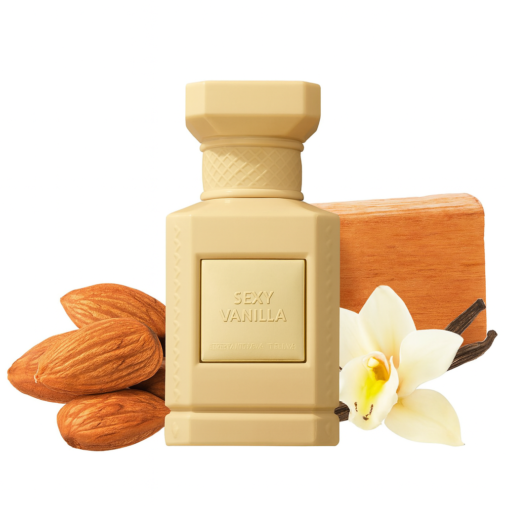 Fragrance World Sexy Vanilla Duft – sinnlich, süß und elegant, 80 ml Flakon

Sexy Vanilla Parfum von Fragrance World – cremiger Vanilleduft mit holziger Basis

Sexy Vanilla by Fragrance World – gourmandiger Damenduft mit Tonkabohne und Vanille