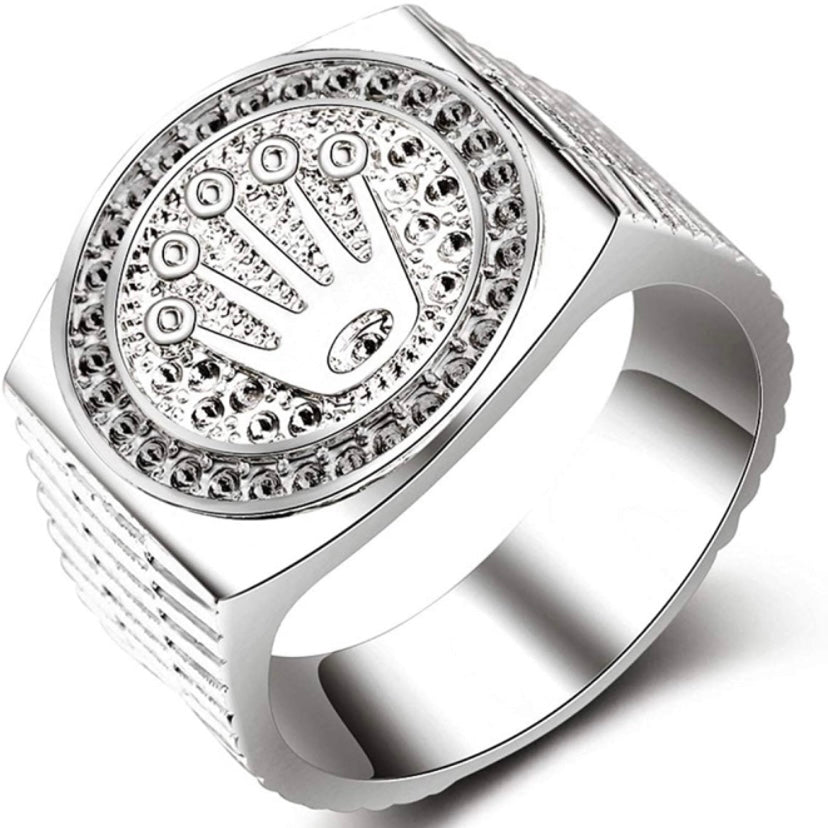 Kronen Ring Silber – Leon Absolute