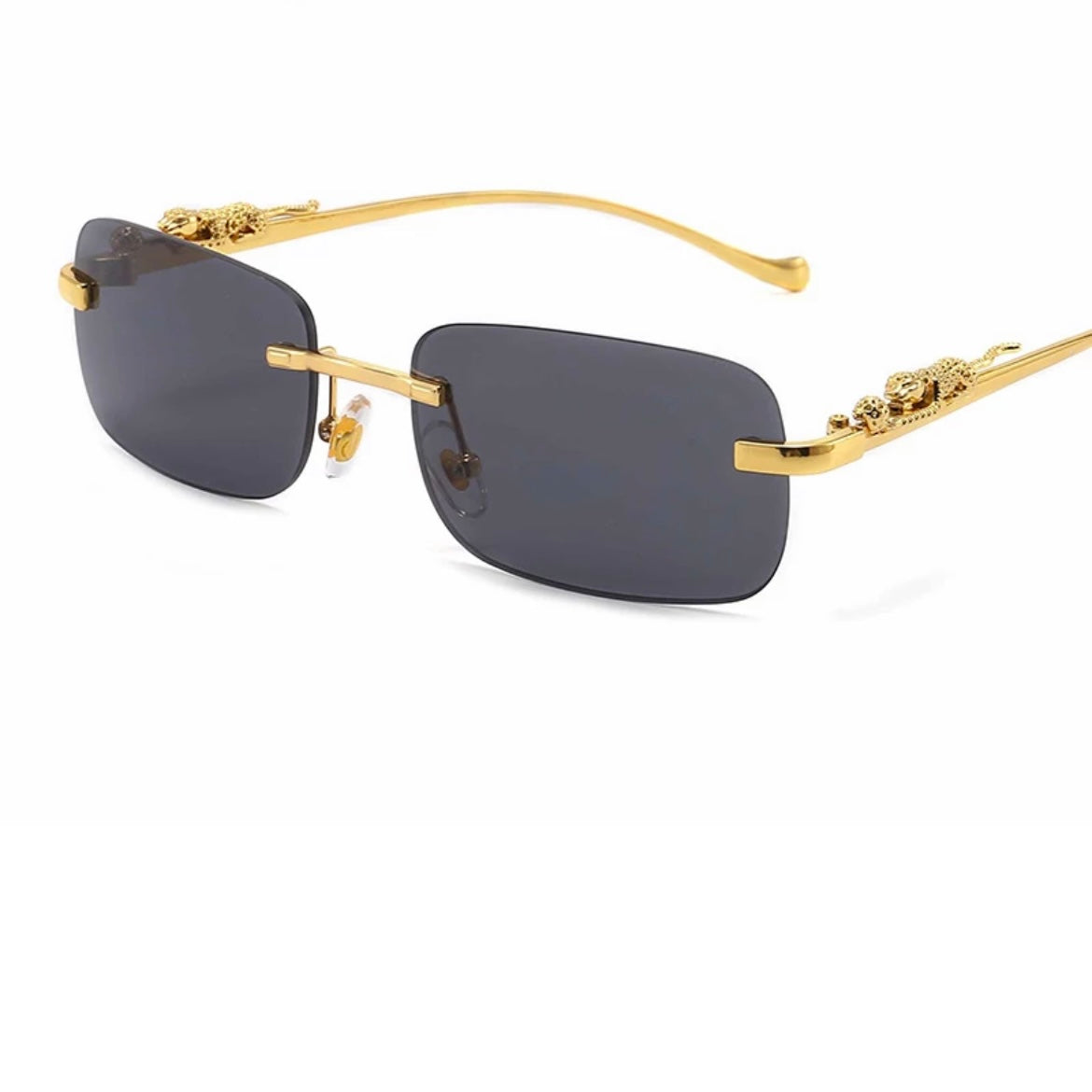 Grüne Panter Cartier Sonnenbrille im Retro-Design - ein natürlicher Akzent für Ihren Style" "Rosa retro Panter Cartier Sonnenbrille - ein verspielter Touch für sonnige Tage" "Lila Panter Cartier Sonnenbrille - ein Hauch von Eleganz für Ihr Sommeroutfit" "Orangefarbene retro Panter Cartier Sonnenbrille - ein frischer Look für sonnige Abenteuer" "Panter Cartier Sonnenbrille in Weiß - ein trendiges Accessoire für sonnige Tage"